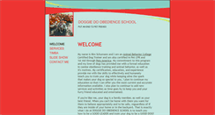 Desktop Screenshot of doggiedoschool.com
